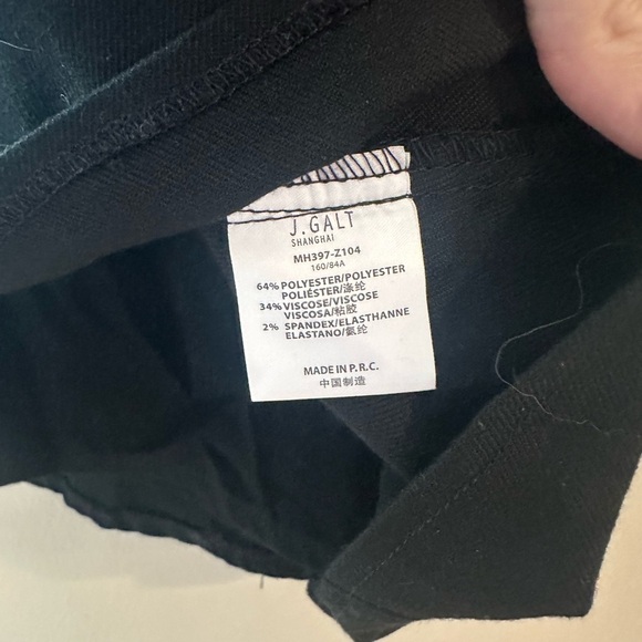 NWT Pacsun / John Galt by Brandy Melville Black Mini Skort O/S - Picture 3 of 6